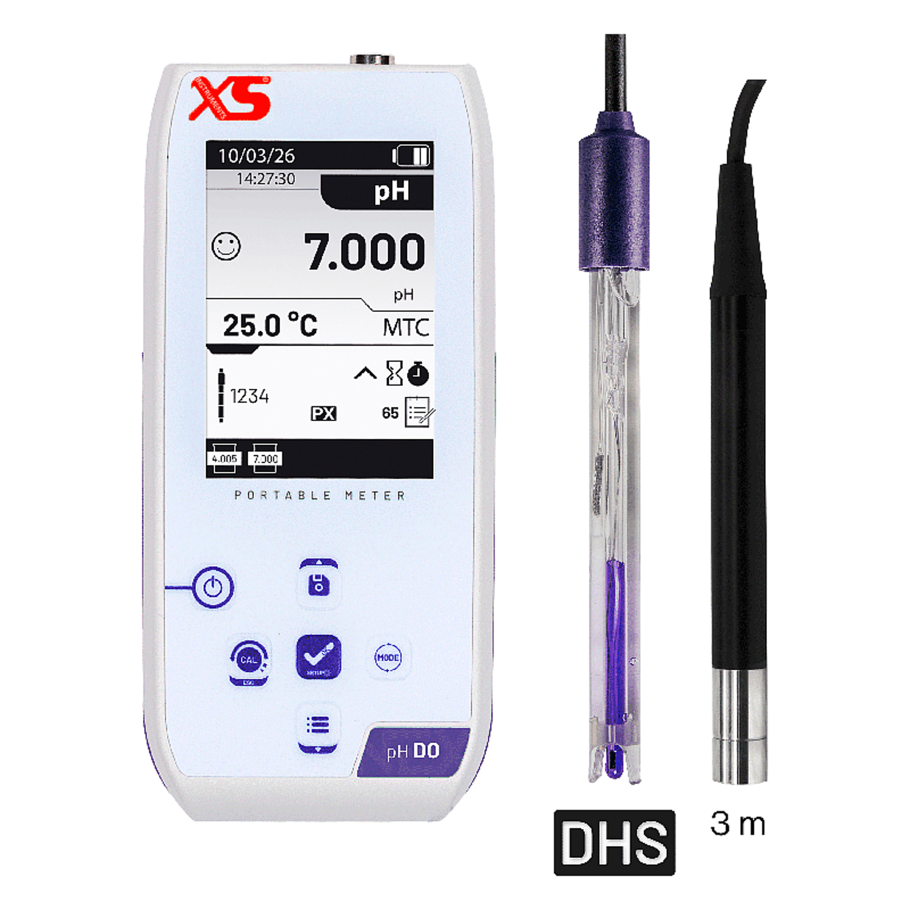 XS pHDO NEX – Electrodo 201 T/3 DHS – Sensor óptico 3m