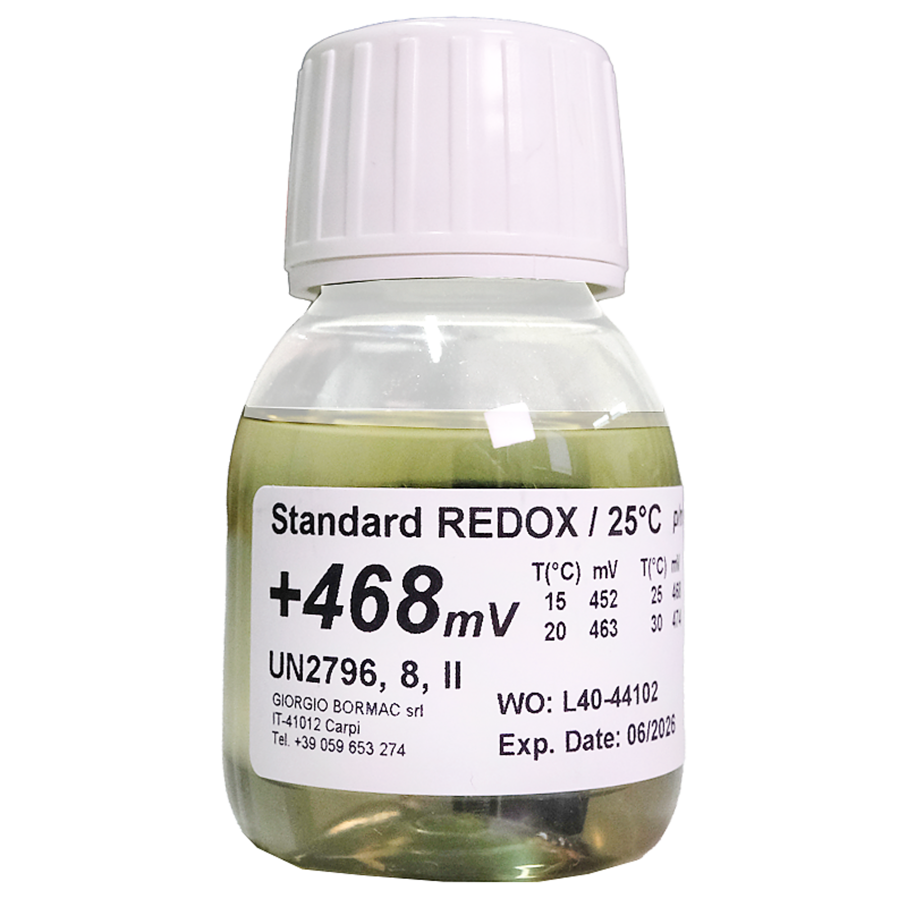XS Basic Redox RX +468 mV/25°C, 55 ml
