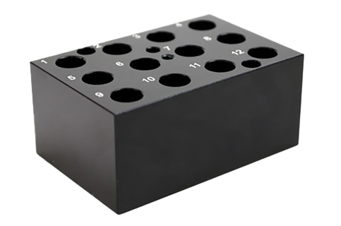 Bloque Porta-Hisopos – 12 Pocillos – Modelo: IB003
