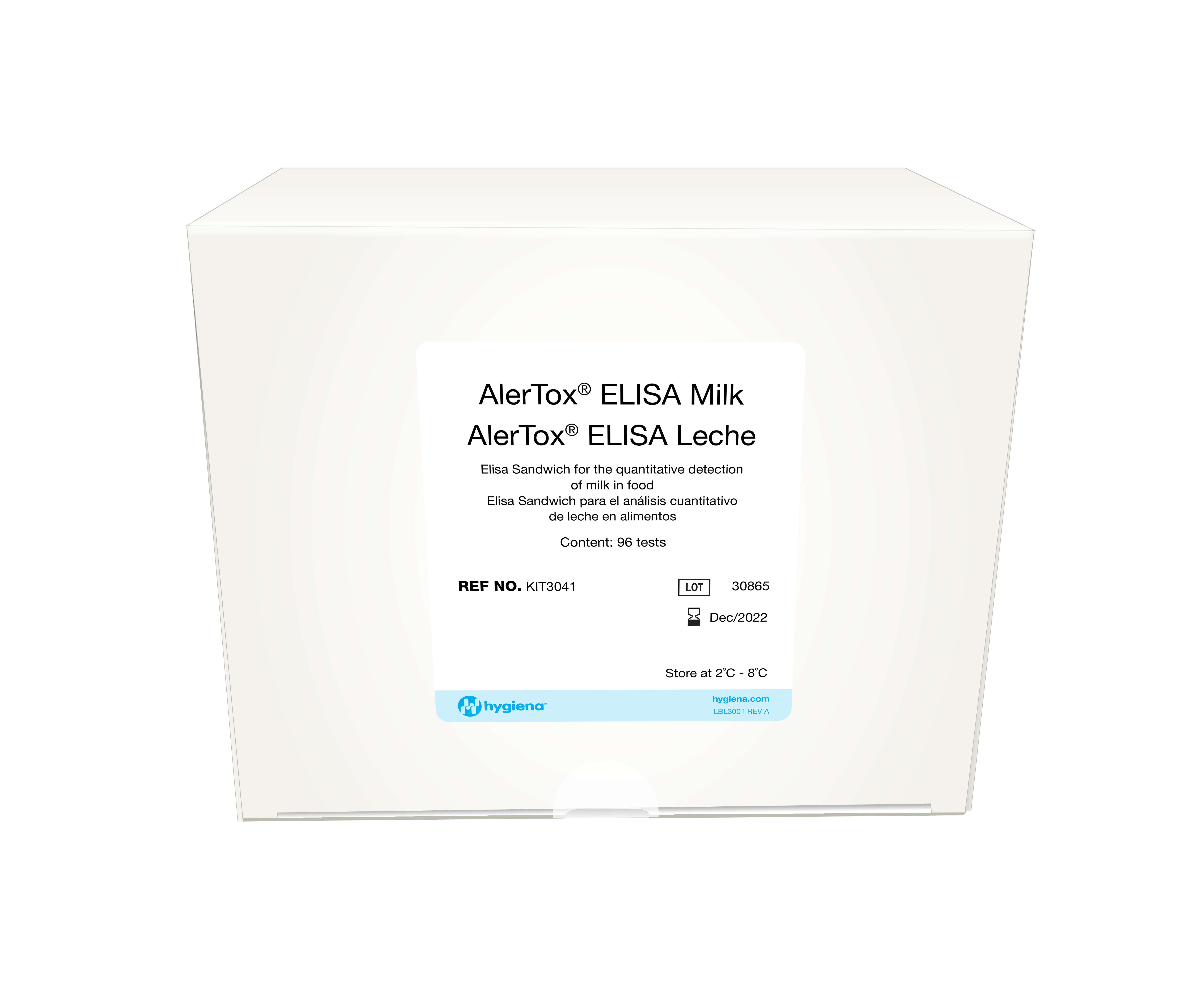 Kit ELISA 96 Det. – Modelo: Alertox Milk-ELISA Test